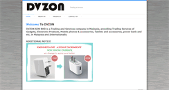 Desktop Screenshot of dvzon.com